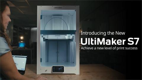 Introducing the UltiMakerS7: Achieve a new level of print success