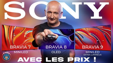 SONY : Présentation Gammes TV 2024 à Los Angeles (OLED et MiniLED)