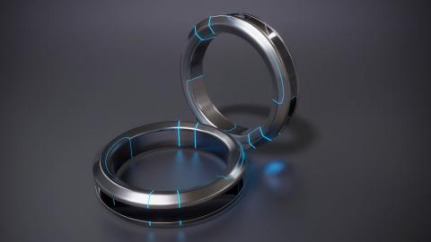 Hard Surface Design Timelapse | Sci-Fi Ring | Maya 2020