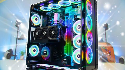 Ultimate RTX 3090 Custom Water Cooled Gaming PC Build + Benchmarks