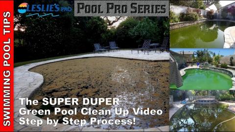 The SUPER DUPER Green Pool Clean Up Video: The Only Green Pool Video You Will Need to Watch!