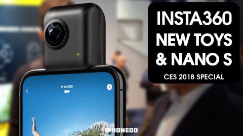 Insta360's 10K 60FPS Titan And The New Nano-S [CES 2018 Special]