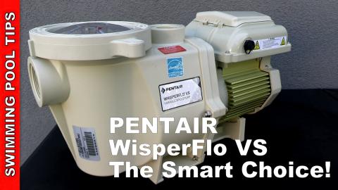 PENTAIR WisperFlo VS (VST) Direct Replacement for a PENTAIR WisperFlo Single-Speed Pump!