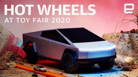 Hot Wheels ID and Tesla Cybertruck RC at Toy Fair 2020