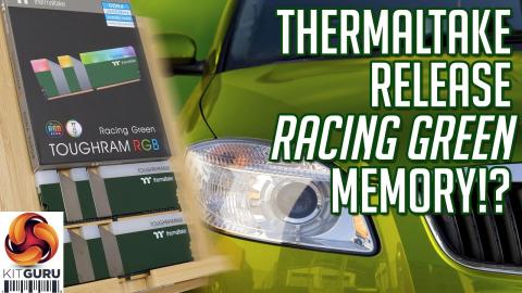 Thermaltake Toughram RGB Racing Green 3600C18 16GB Kit Review