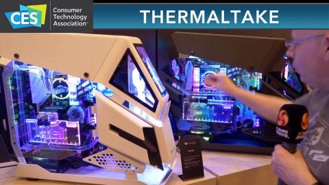CES 2020: Thermaltake Ram, Cases, Fittings, Coolers and More!
