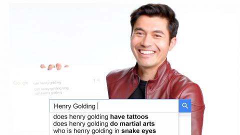 Henry Golding Answers the Web's Most Searched Questions | WIRED