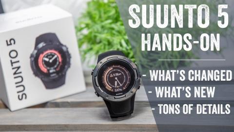 Suunto 5: Hands-on Details // User Interface Walk-Through