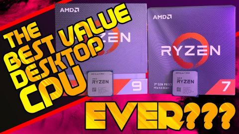 AMD Ryzen 7 3700X & Ryzen 9 3900X Review [BENCHMARKS]