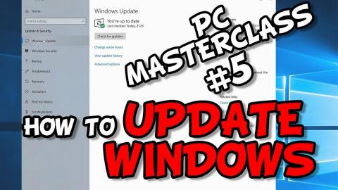How to Update Windows 10 - PCMasterClass