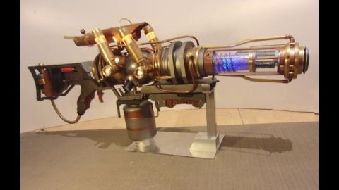 Steampunk Fallout Plasma Rifle