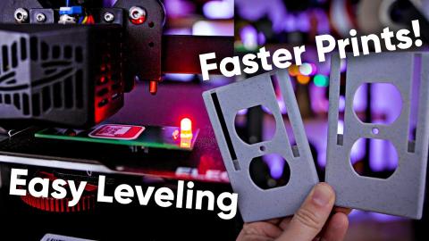 Easier Bed Leveling and Faster 3D Printing