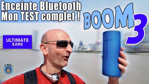 TEST Enceinte Bluetooth BOOM 3 : ADIEU à la Mini-Jack !