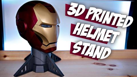 3D Printed Helmet Stand | Perfect for your replica props and cosplay