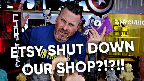 Etsy shutdown our shop ???? ResinLapse Update