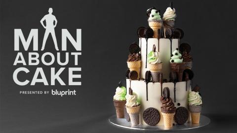 DIY Ice Cream Cone Cake You Can Actually Make! | Man About Cake Mystery Box Challenge