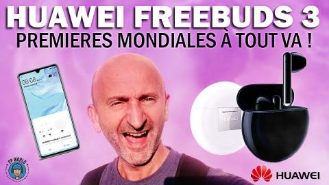 HUAWEI Freebuds 3 : PREMIÈRES Mondiales à Tout Va ! (IFA 2019)