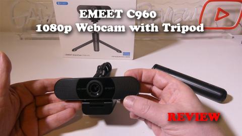 EMEET C960 1080p Webcam with Tripod REVIEW