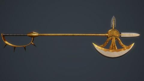 Speed Modeling | Escanor Divine Axe Rhitta | Maya [Request]