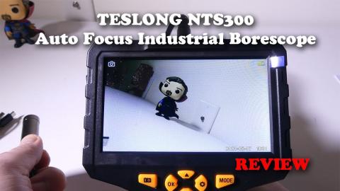 TESLONG NTS300 Auto Focus Industrial Endoscope REVIEW