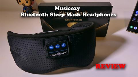 Musicozy Bluetooth Sleep Mask Headphones REVIEW