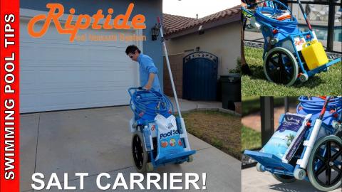 Riptide SL Cart Salt Carrier - Turn Your Riptide SL Cart into a Dolly!