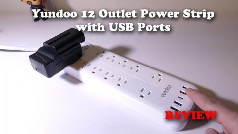 Yundoo 12 Outlet Power Strip with USB Ports REVIEW