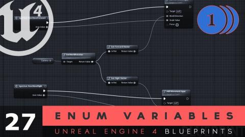 Enum (Enumerator) Variable Types - #27 Unreal Engine 4 Blueprints Tutorial Series