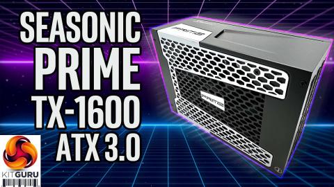 Seasonic Prime TX-1600 ATX 3.0 Unboxing