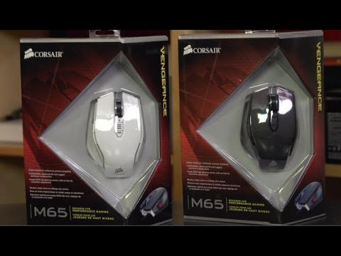 Corsair M65 FPS Gaming Mouse Unboxing & First Look
