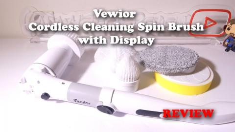 Vewior Cordless Cleaning Spin Brush with Display REVIEW
