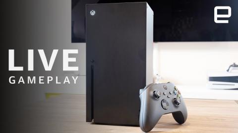 Xbox Series X gameplay LIVE