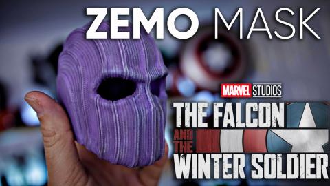 3D Printed Zemo Mask - Falcon & Winter Soldier #Shorts
