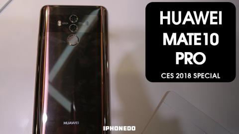 New  'No Headphone Jack' Club Member — Huawei Mate 10 Pro  [CES 2018 Special]