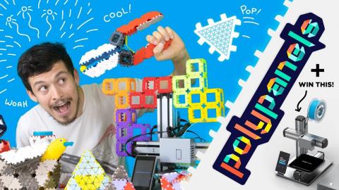 Make Anything with Polypanels & Win a Snapmaker 2 3D Printer!