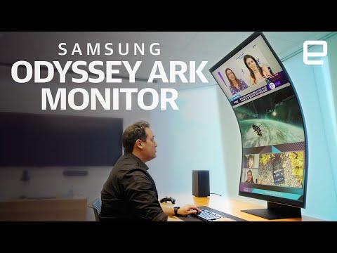 Samsung Odyssey Ark 55" monitor hands-on: A cinematic gaming experience