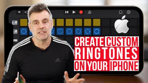 How to create a custom Ringtone on your iPhone - Garage Band Style