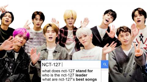 NCT 127 Answer the Web's Most Searched Questions | WIRED