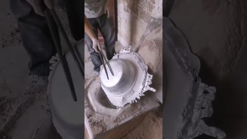Molding Process For Utencils Is Amazing????????#satisfying #shortvideo #youtubeshorts