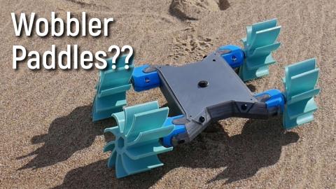 Testing YOUR Wacky Wobbly Wheels on Sand!