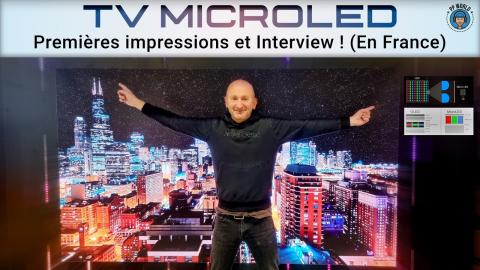 TV MicroLED SAMSUNG : Premières Impressions et Interview Vérité (en France)