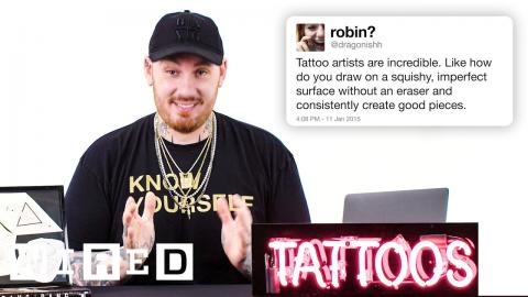 Tattoo Artist Bang Bang Answers More Tattoo Questions From Twitter | Tech Support | WIRED