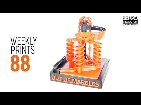 Weekly 3D Prints #88 3D printed Marble Machine