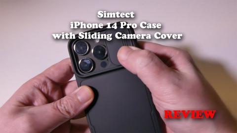 Simtect iPhone 14 Pro Case with Sliding Camera Cover REVIEW