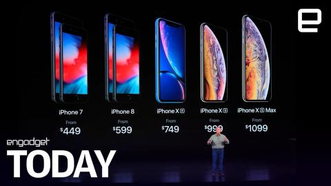 Apple day: iPhone Xs, Xs Max, Xr and Watch  | Engadget Today
