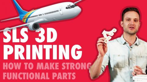 Selective Laser Sintering (SLS) 3D Printing: How to make strong functional parts (HANG TEST)