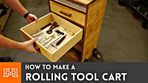 How to Make A Rolling Tool Cart