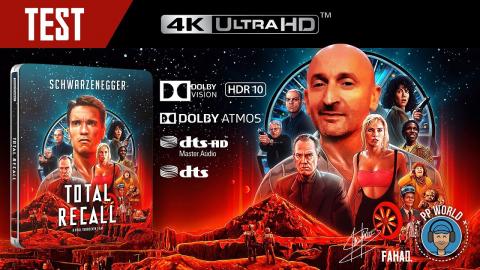 TEST : Total Recall en Blu-ray UHD/4K (Restauration 4K DOLBY VISION/ATMOS !)