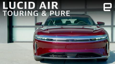 Lucid Air Touring and Pure first look: Finally, Lucid unveils its less expensive Air models