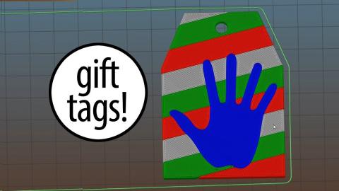 Custom Christmas Gift Tags - Using Fusion 360, Prusa Multi Material, & Inventables Carvey CNC-